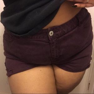 Burgundy Shorts Size XXL